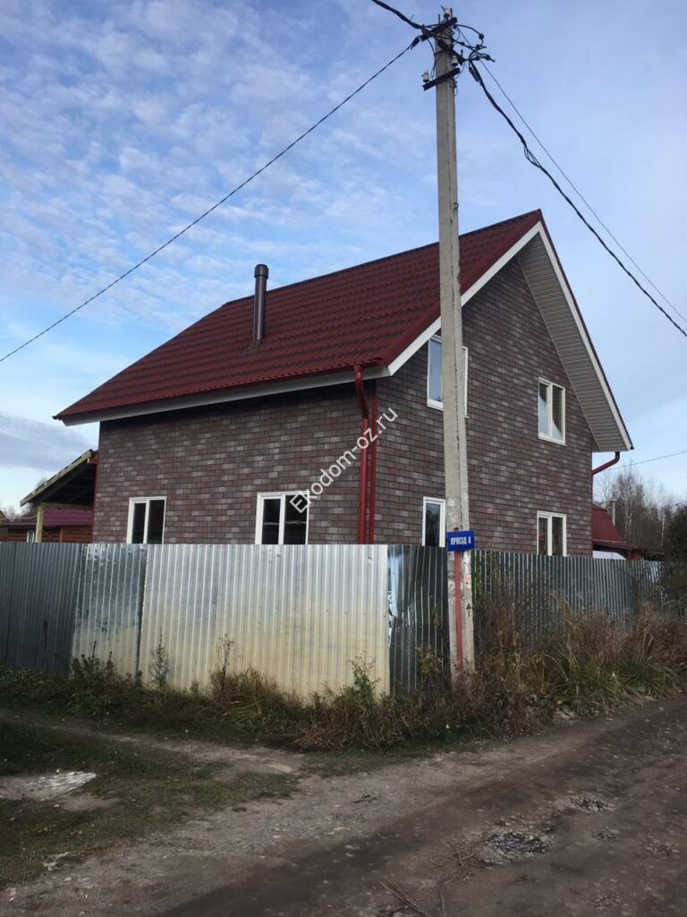 Дом из СИП панелей в г. Орехово-Зуево, СНТ Малинки