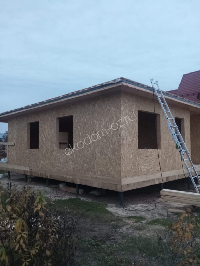 Дом из СИП панелей Владимирская обл., дер. Марочково